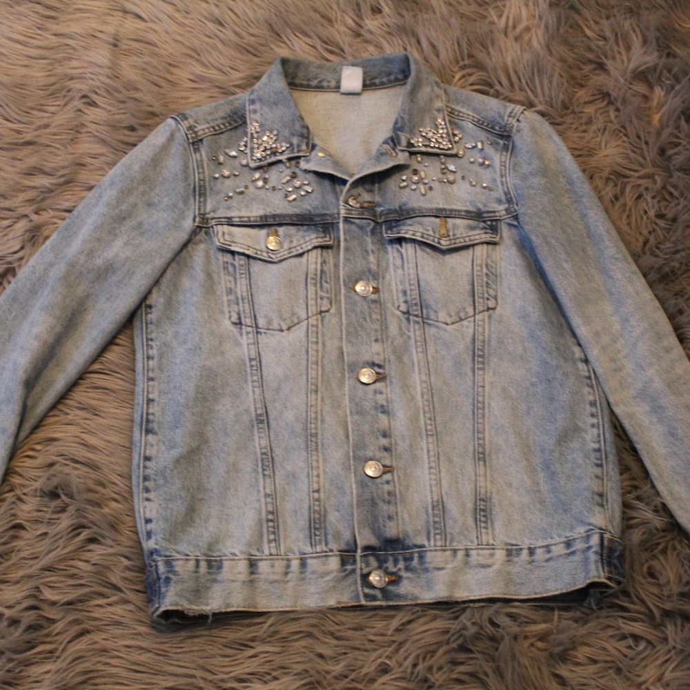 Bejeweled Denim Jacket